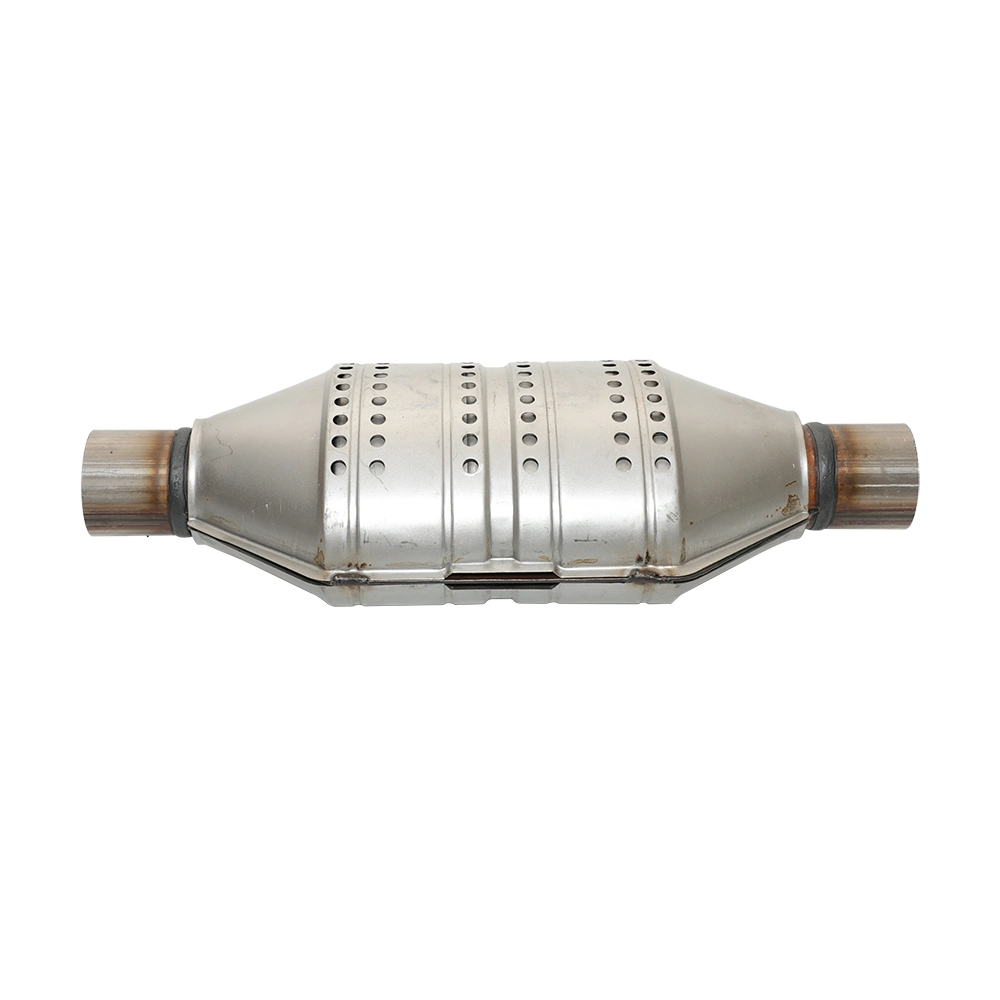 High Performance Universal Round Spun Catalytic Converter Motorcycle Parts